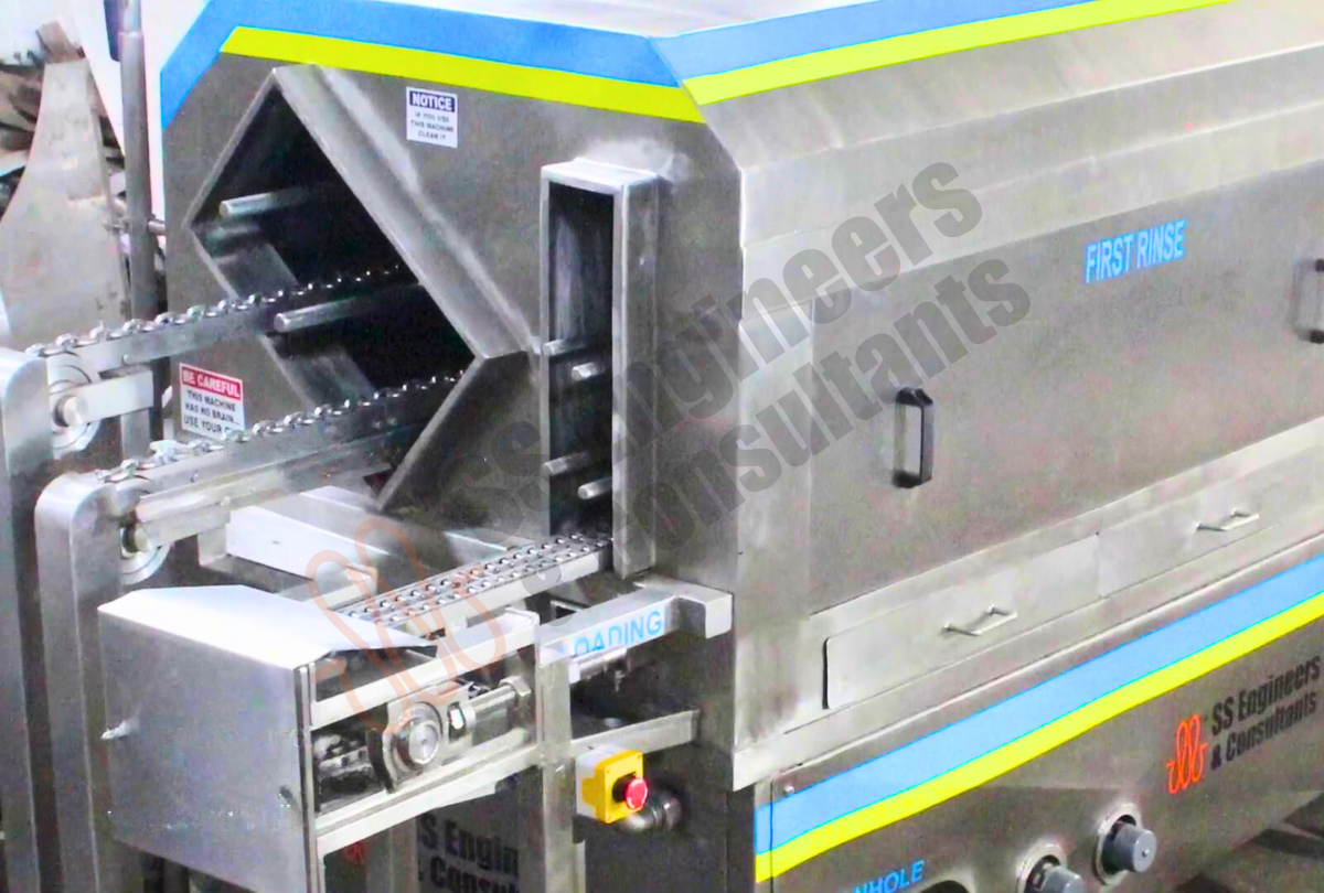 Automobile Bins Washer